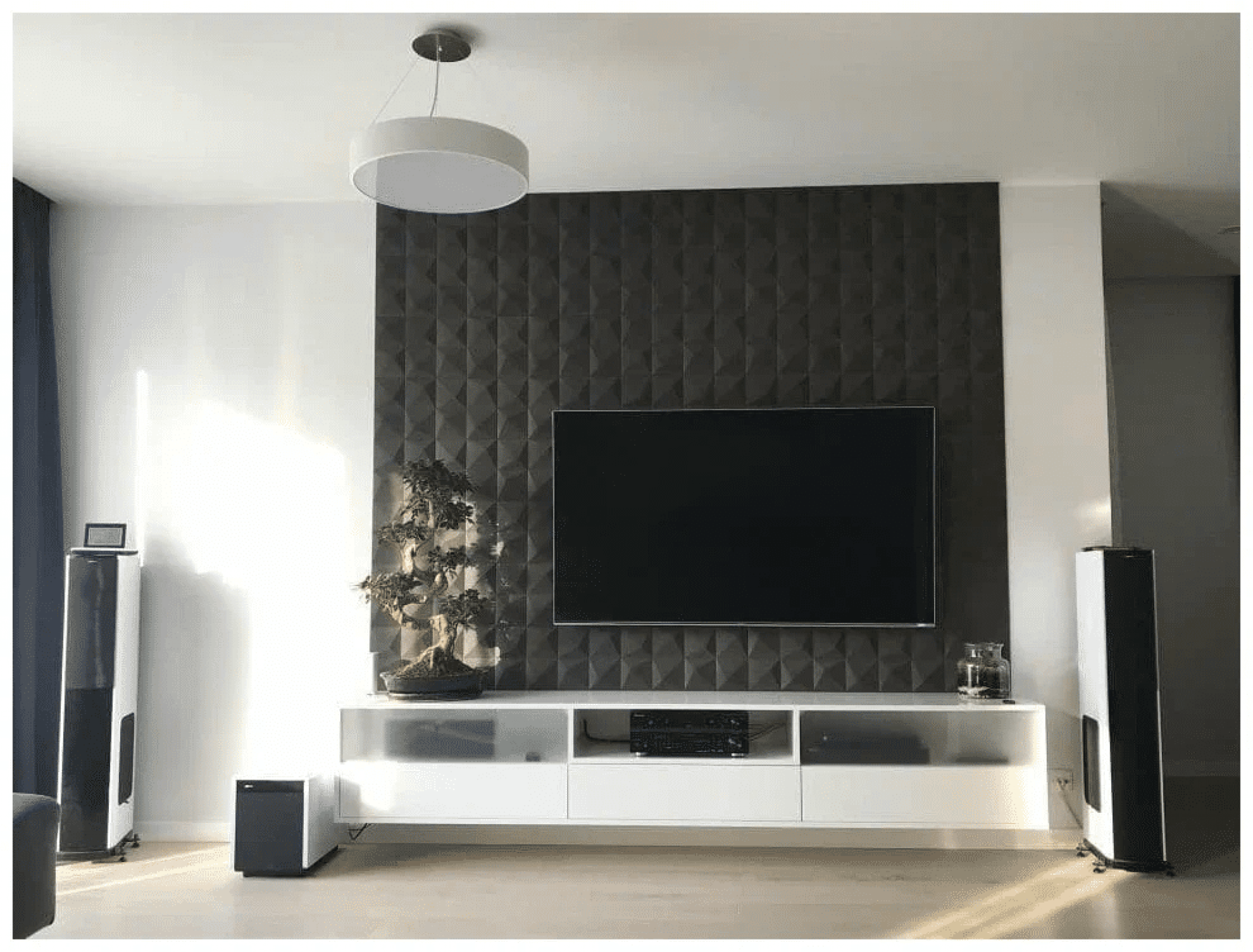 Стеновые 3D блоки из пробки Пирамидка
