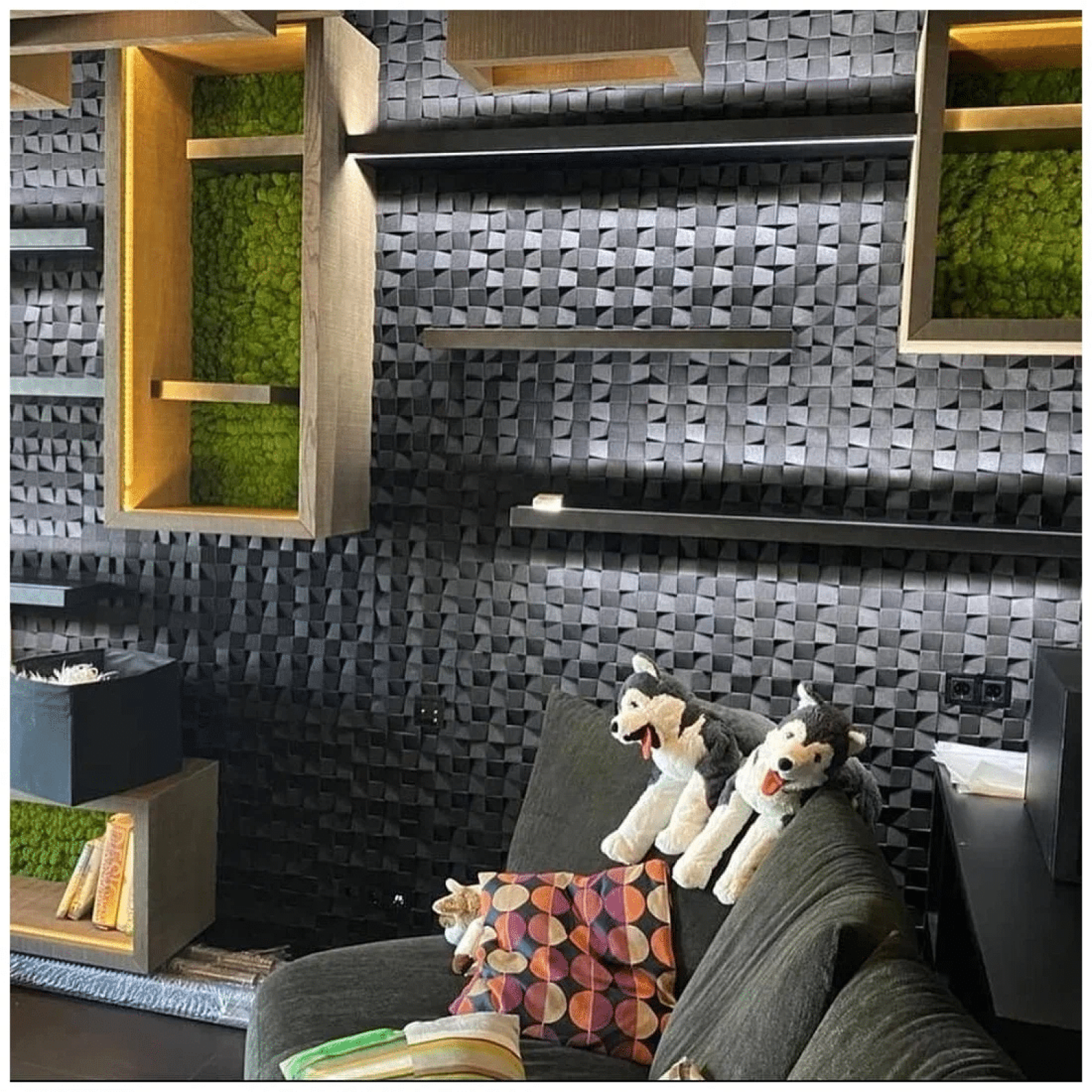 Стеновые 3D блоки из пробки Миникуб