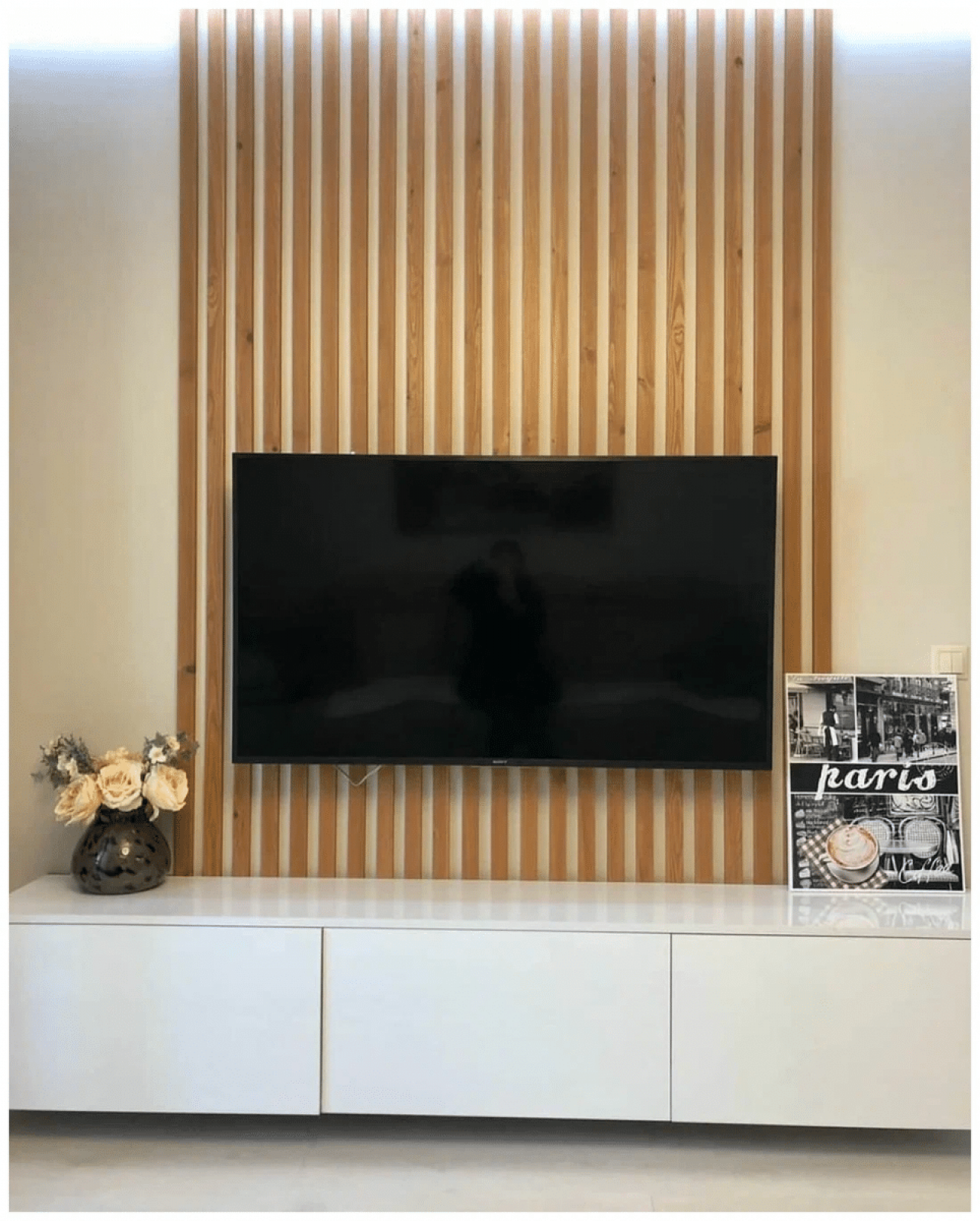 Брусок декоративный в зоне TV из Сосны 40х20мм