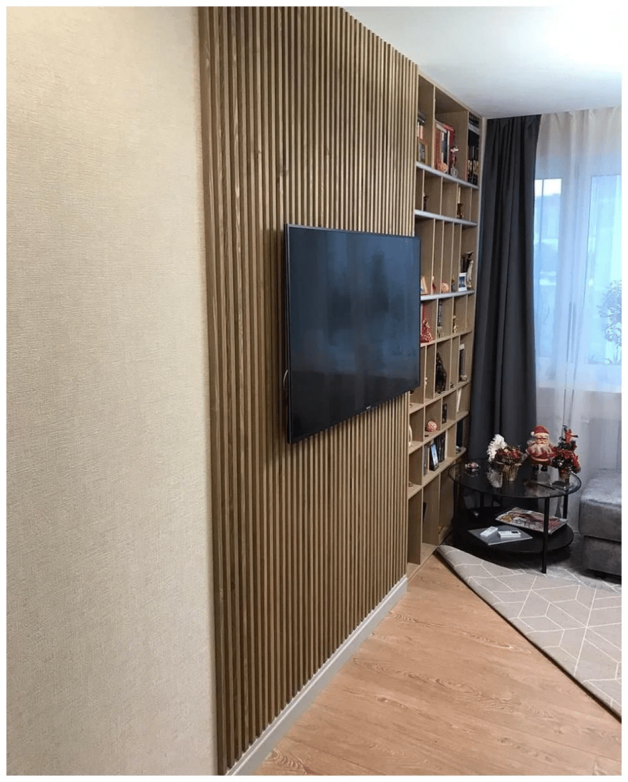 Брусок декоративный в зоне TV из Сосны 20х20мм