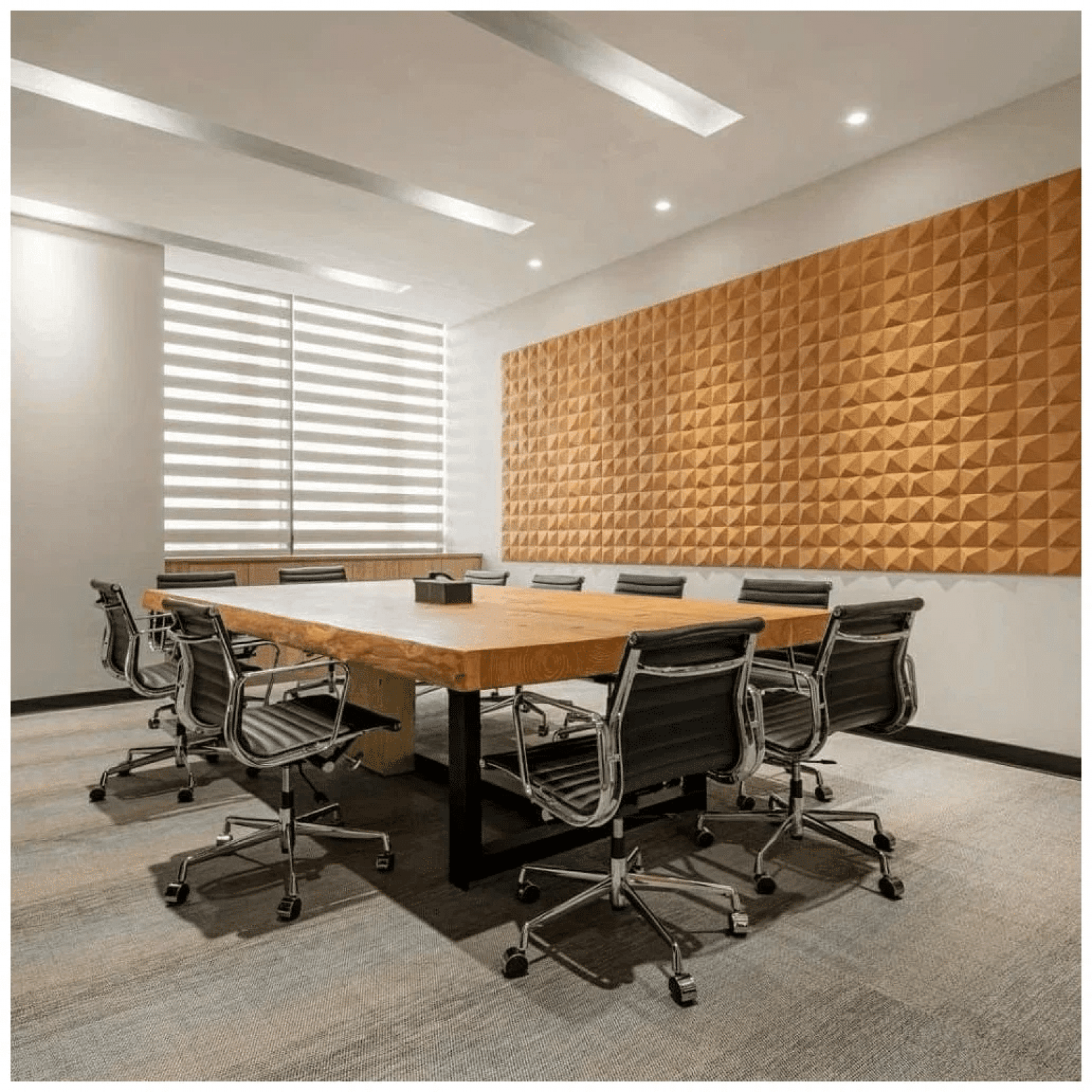 Стеновые 3D блоки из пробки Пирамидка