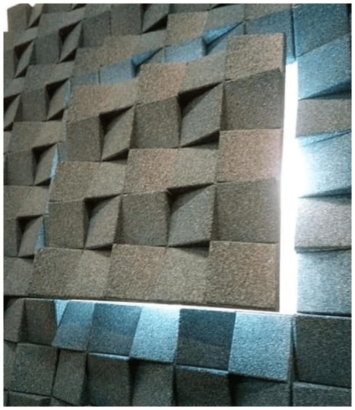 Стеновые 3D блоки из пробки Миникуб