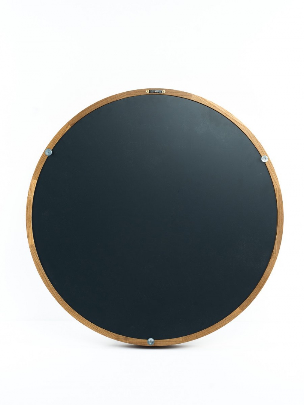 Зеркало настенное круглое в раме из натурального дуба NEO 600мм