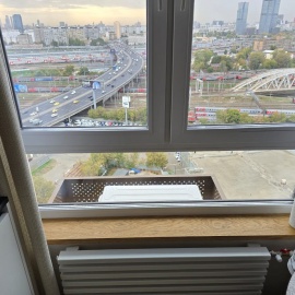 Подоконник из МДФ в цвете «Дуб» — стильное и прочное решение для вашего интерье...