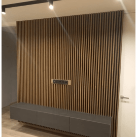 Рейка из массива Сосны 20х50х3000мм для декора стен, индивидуальный подбор цвета, с механизмом ск...