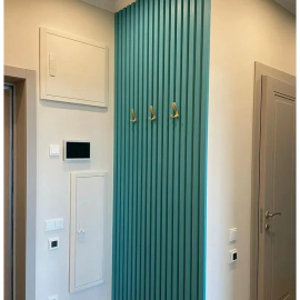 Рейка из массива Сосны 40х20х3000мм для декора стен, индивидуальный подбор цвета, с механизмом ск...