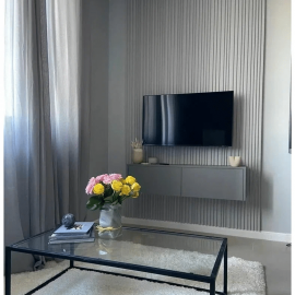 Стеновые 3D панели из наногипса под покраску 50х50см. Стоимость указана за 1 шт.
