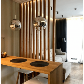 Столешница МДФ в шпоне Дуба 40мм. Цена за 1м2.
