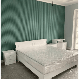 Стеновые 3D панели из наногипса под покраску 50х50см. Модель рейка. Стоимость указана за 1 шт.
