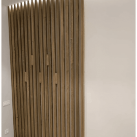 Рейка из массива Сосны 45х40х3000мм для декора стен, индивидуальный подбор цвета, с механизмом ск...