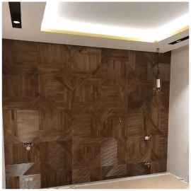 Рифленые стеновые панели. Размер одной панели 600х600х20мм. Цена указана за 1м².
