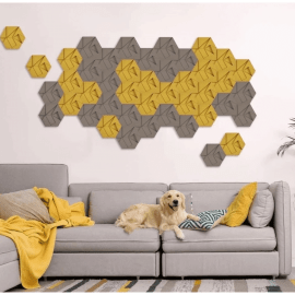 Модель "Гексагон". Стоимость - 20 499 ₽/уп (15шт 220х190мм/0,688м2).
