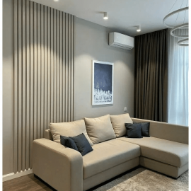 Рейка из массива Сосны 40х20х3000мм для декора стен, индивидуальный подбор цвета, с механизмом ск...