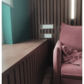 Решетка радиатора навесная из МДФ в шпоне Дуба. Изготавливается по индивидуальным размерам.&nbsp;
