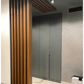 Рейка из массива Сосны 50х100х3000мм для реечной перегородки, индивидуальный подбор цвета, с меха...