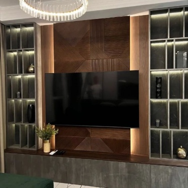 Размер панели 600х600мм.
Материал Сосна.
Механизм скрытого монтажа.
Индивидуальный подбор цвета.
