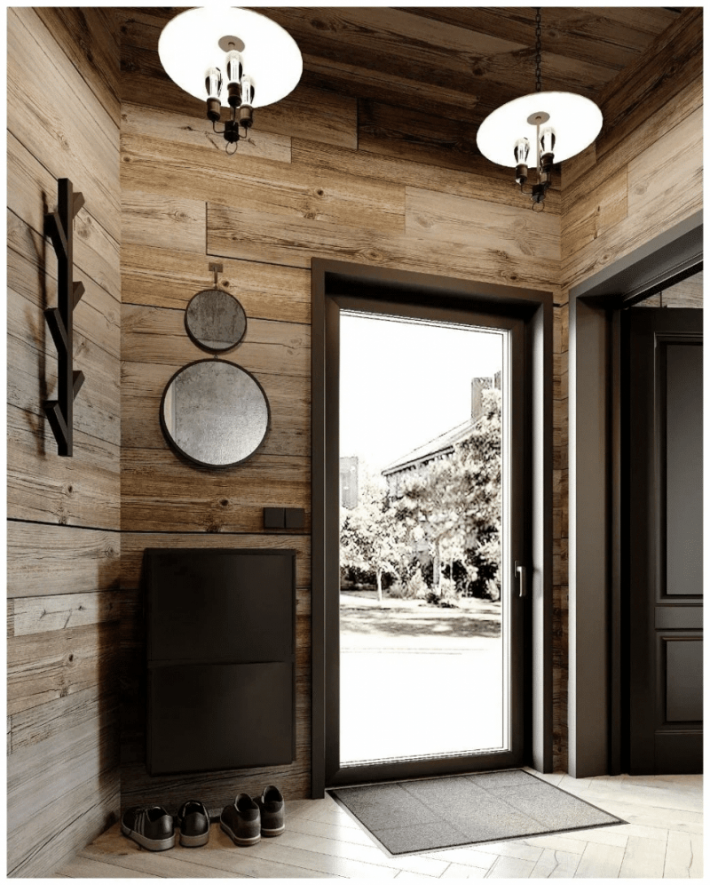 Доска амбарная (loft) для декора стен и потолка