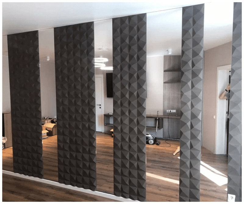 Стеновые 3D блоки из пробки Пирамидка