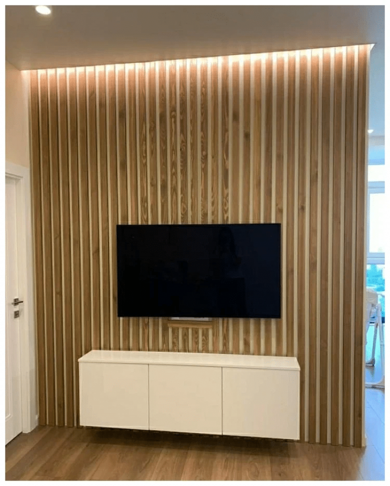 Брусок декоративный в зоне TV из Сосны 50х30мм