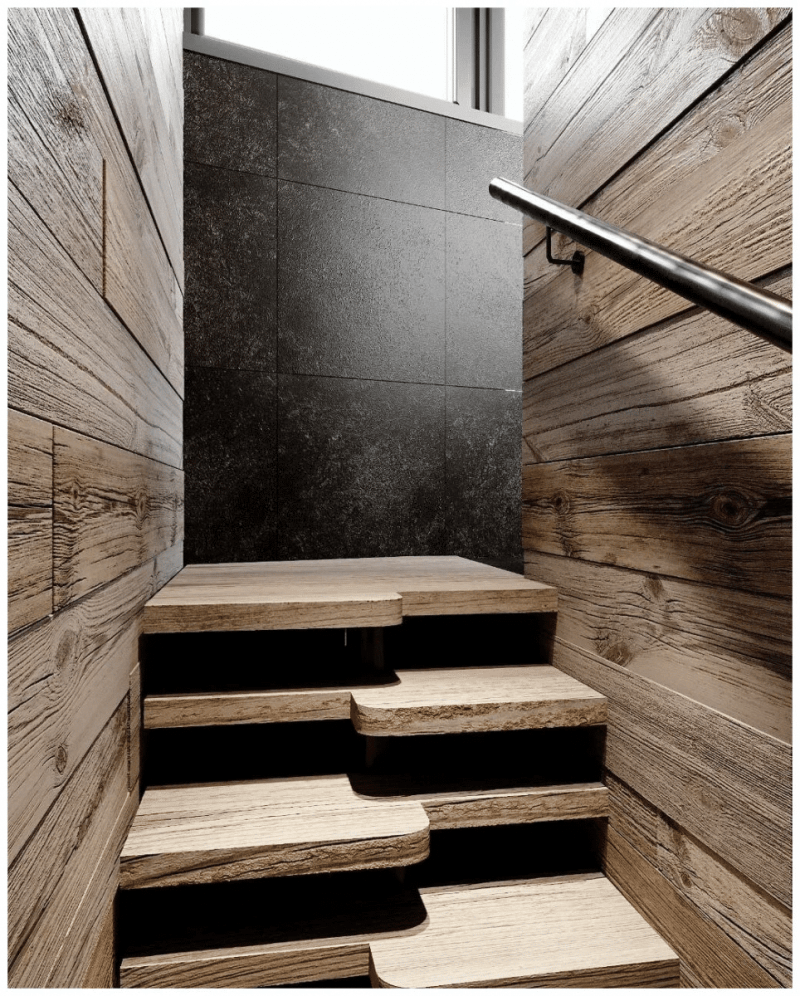 Доска амбарная (loft) для декора стен и потолка