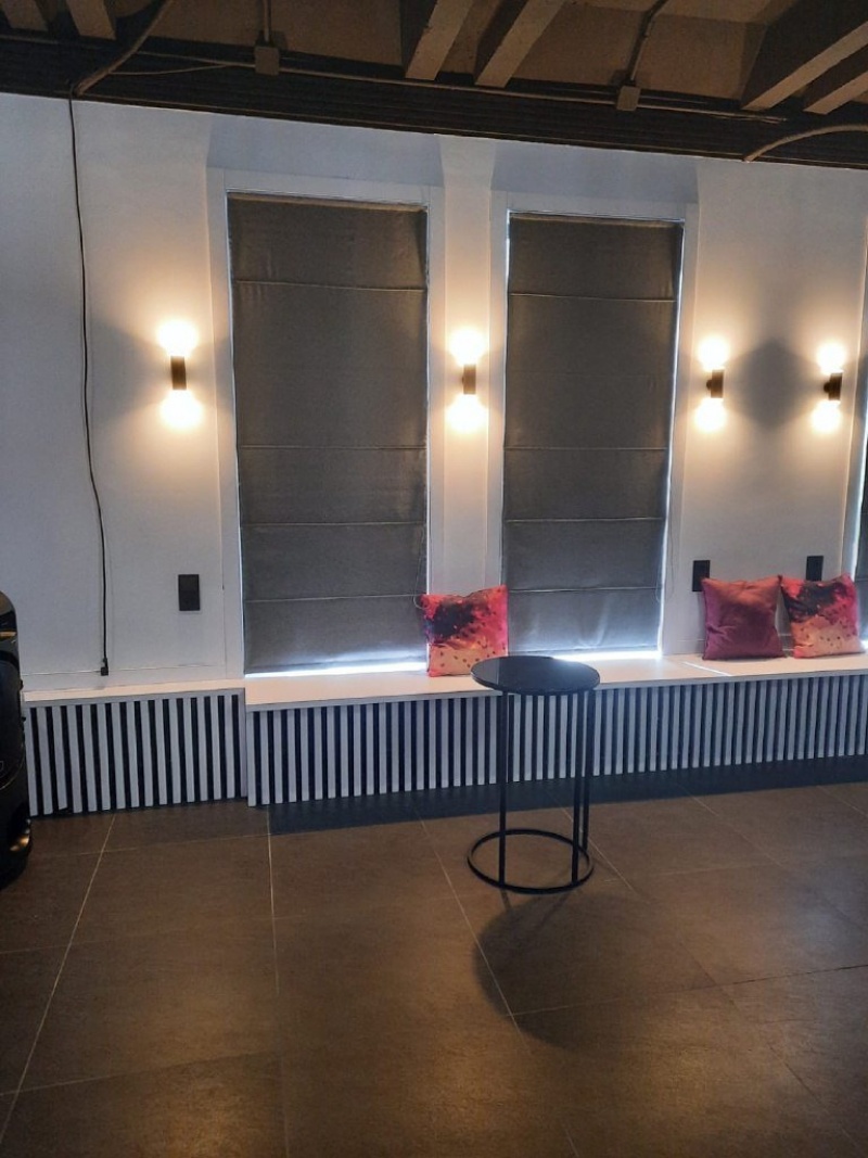 Экран радиатора из МДФ в эмали