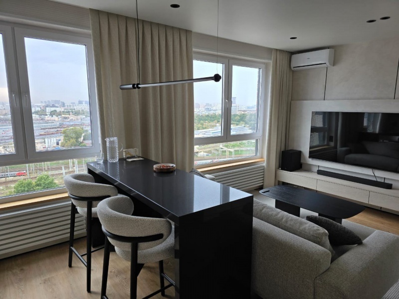 Подоконник из МДФ в шпоне