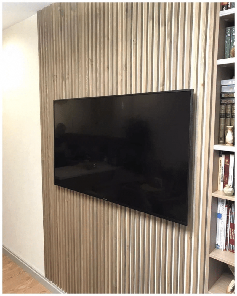 Брусок декоративный в зоне TV из Сосны 20х20мм