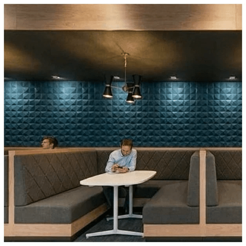 Стеновые 3D блоки из пробки Пирамидка