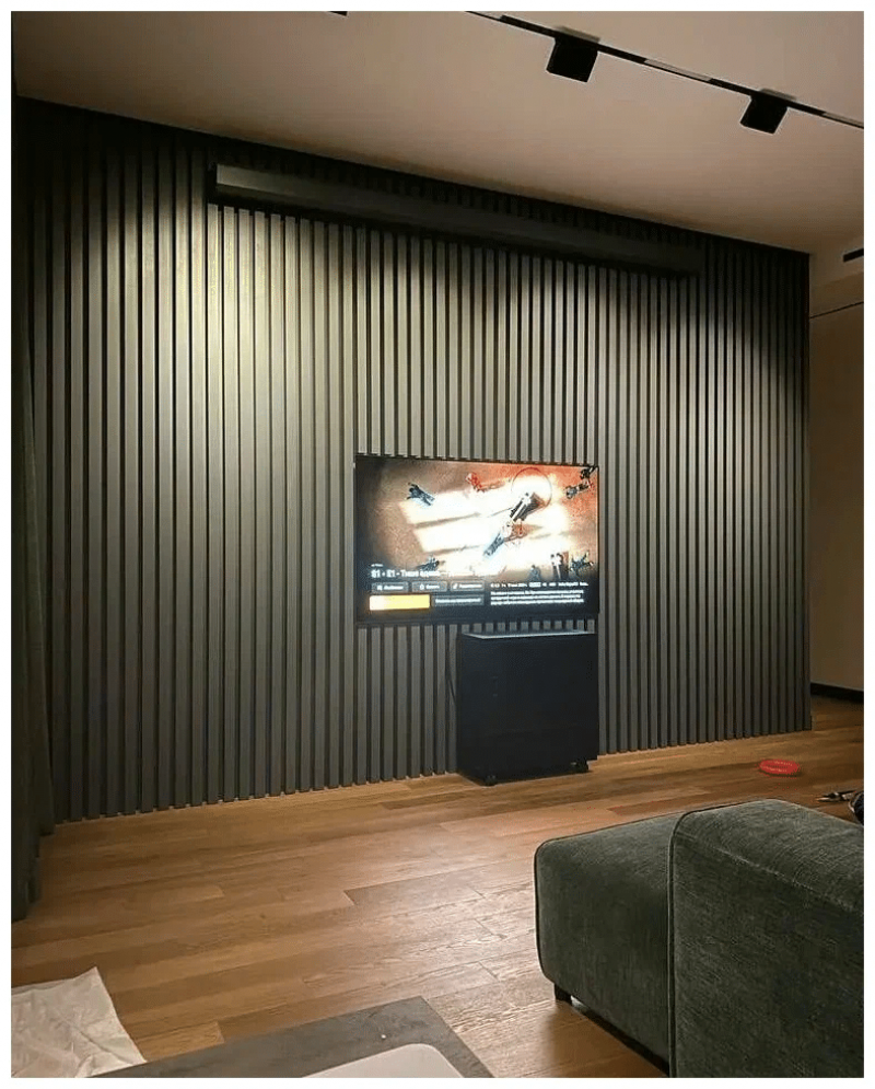 Брусок декоративный зоне TV из Бука 45х45мм